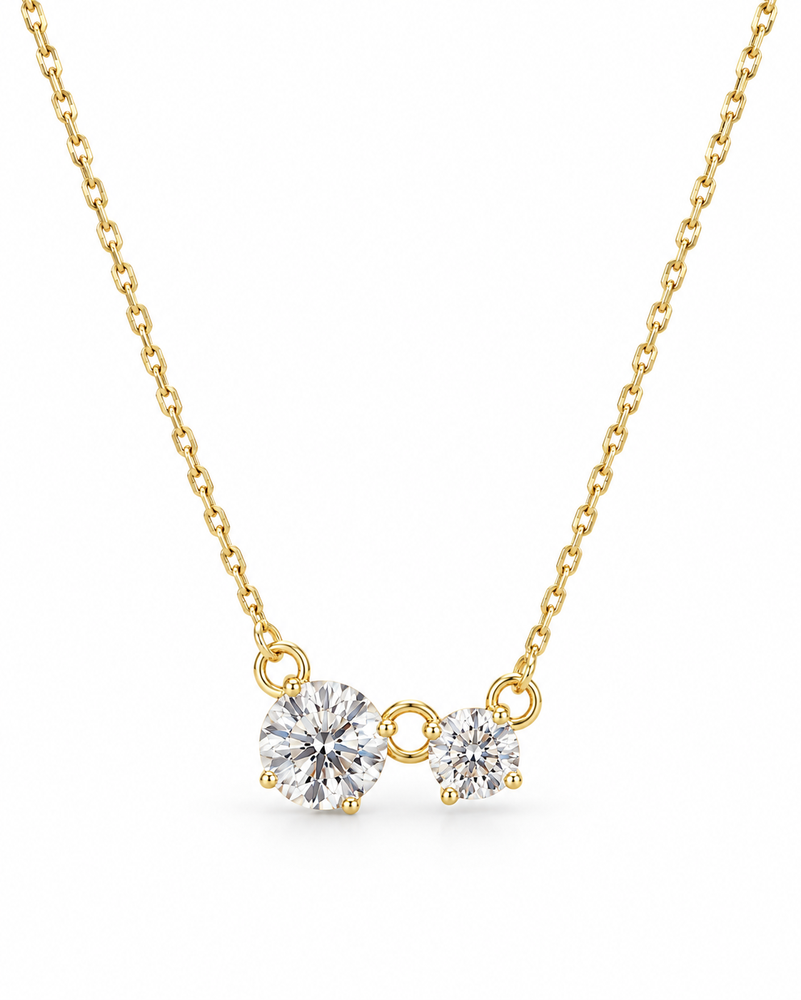 Dancing Diamond Necklace