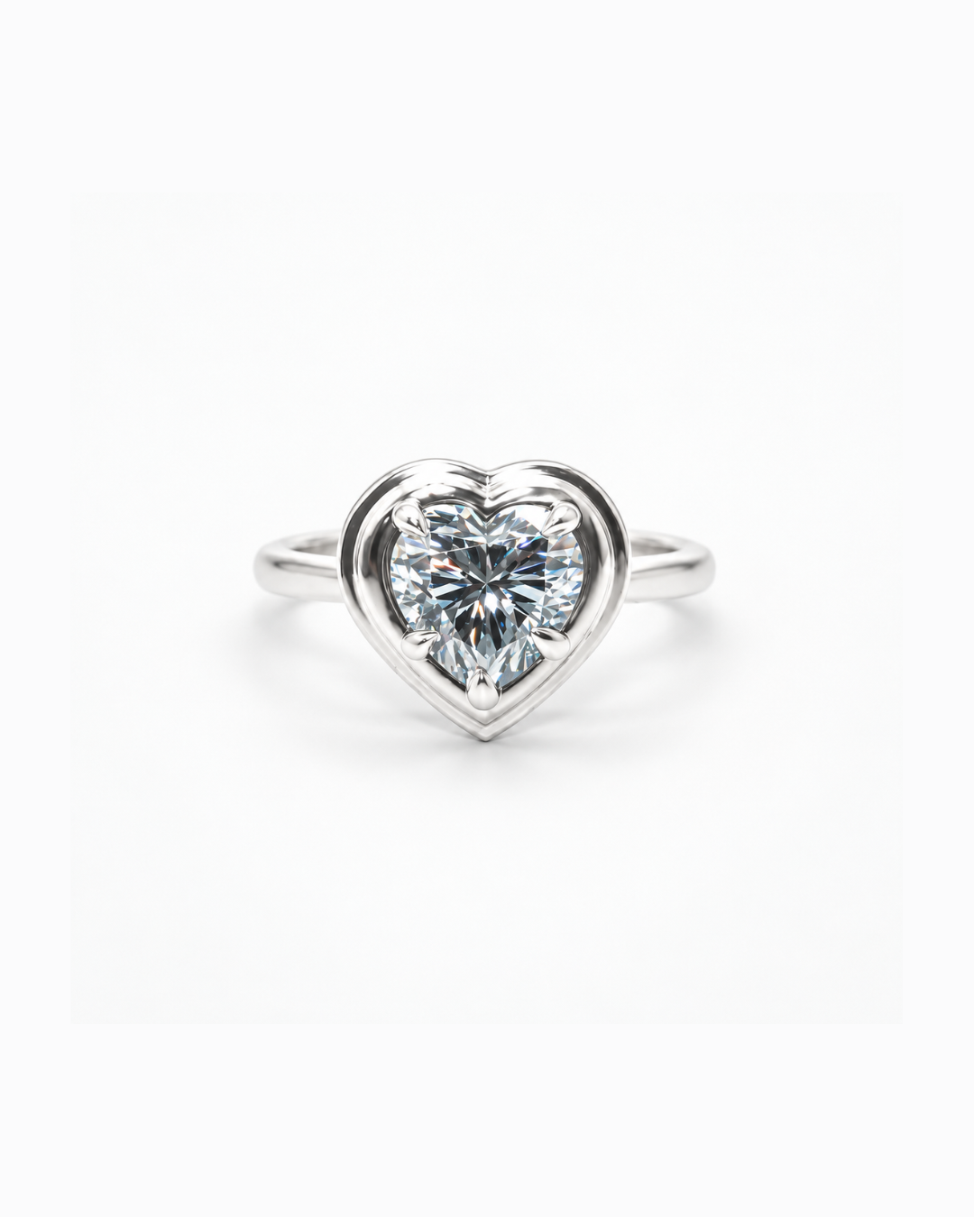 Heart Frame Ring