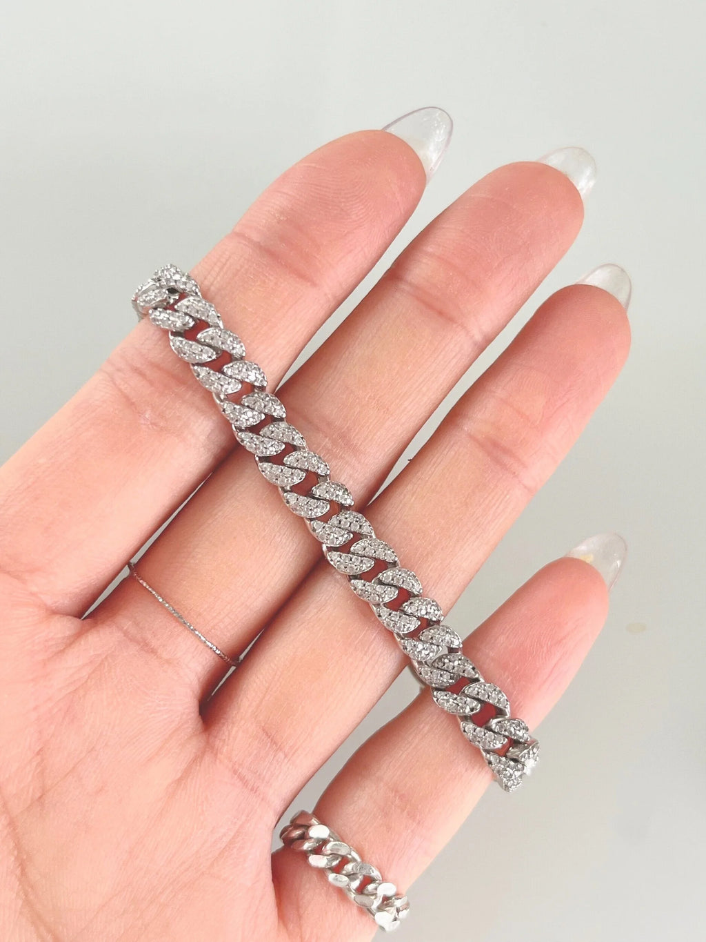 Pavé Cuban Link Chain Necklace