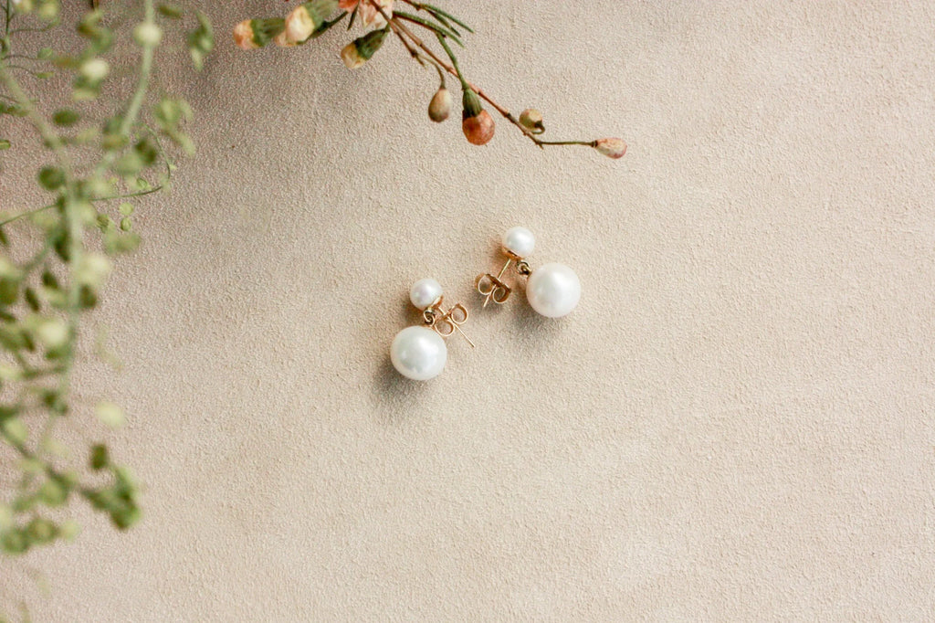 No. 12: Pearl Dangle Earrings