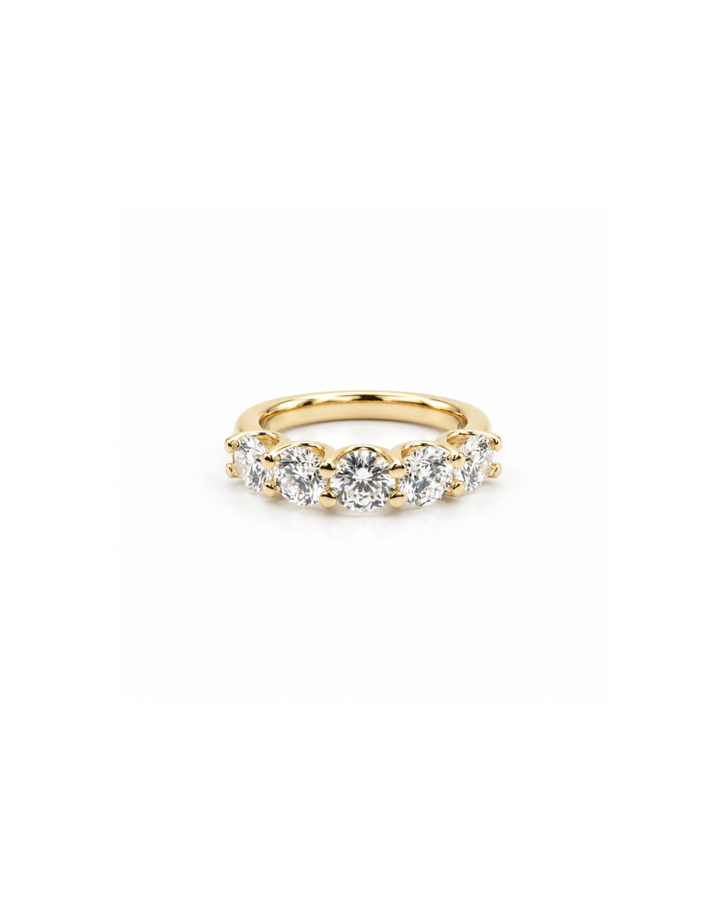 Chunky Five Stone Ring
