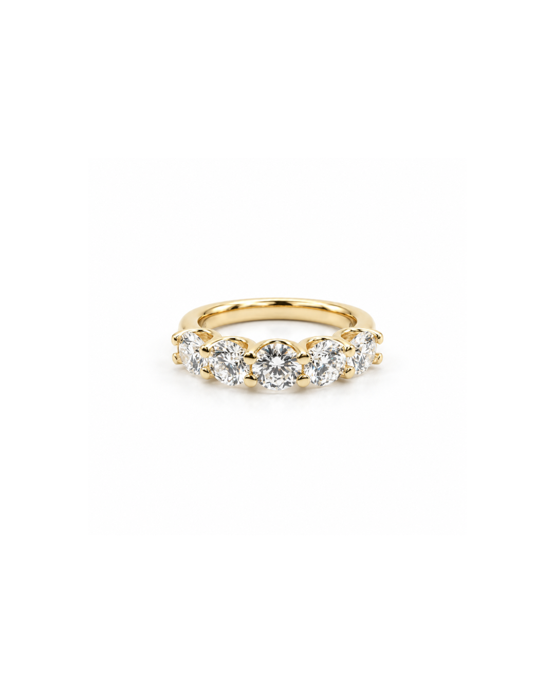 Chunky Five Stone Ring