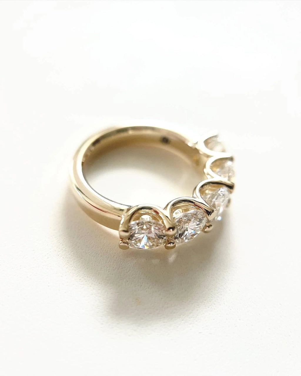 Chunky Five Stone Ring