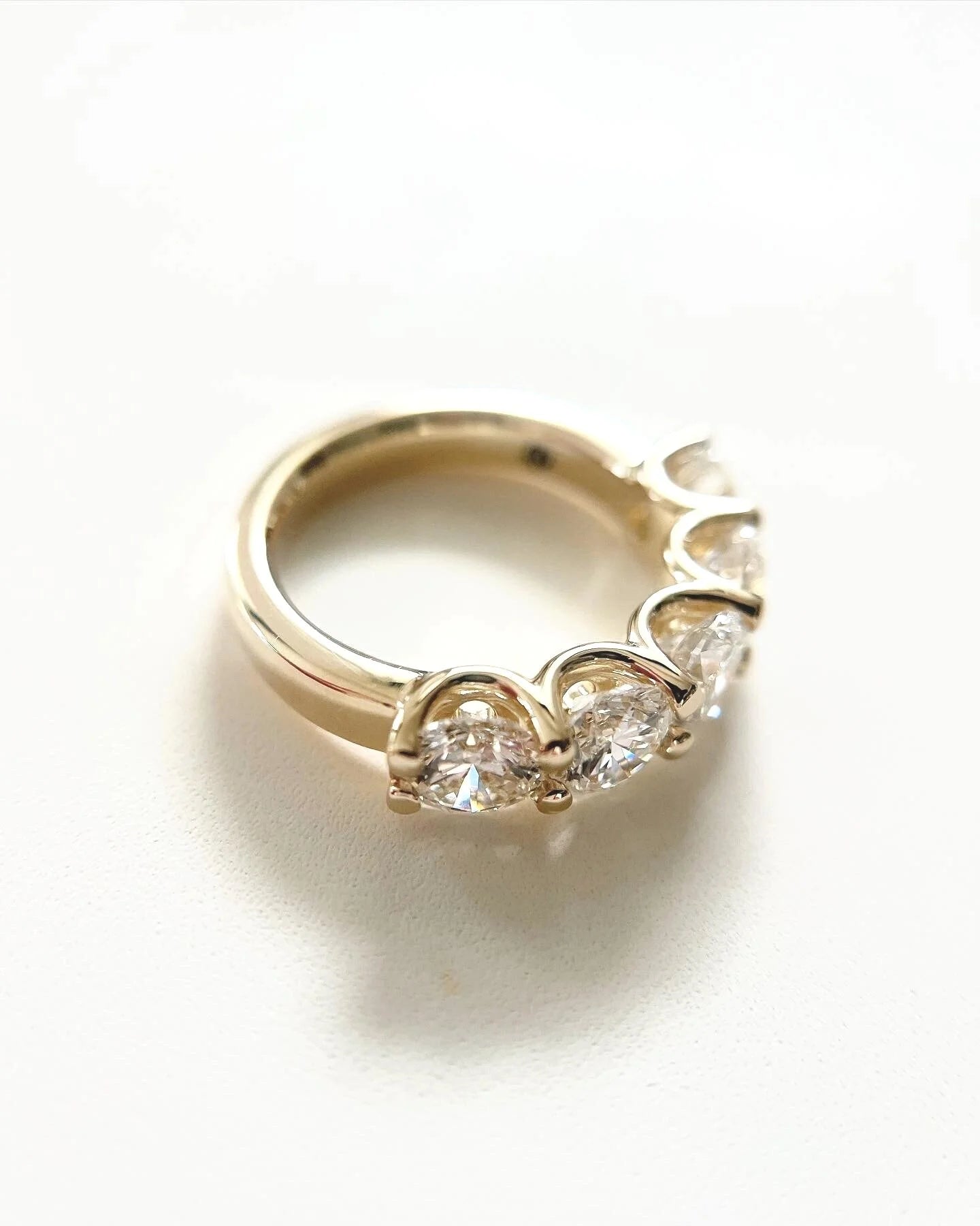 Chunky Five Stone Ring