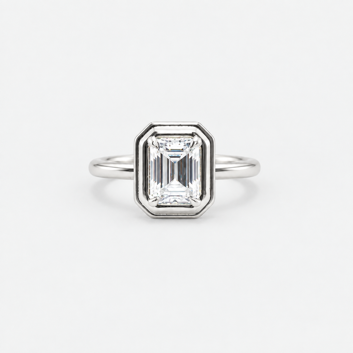 Emerald Frame Ring