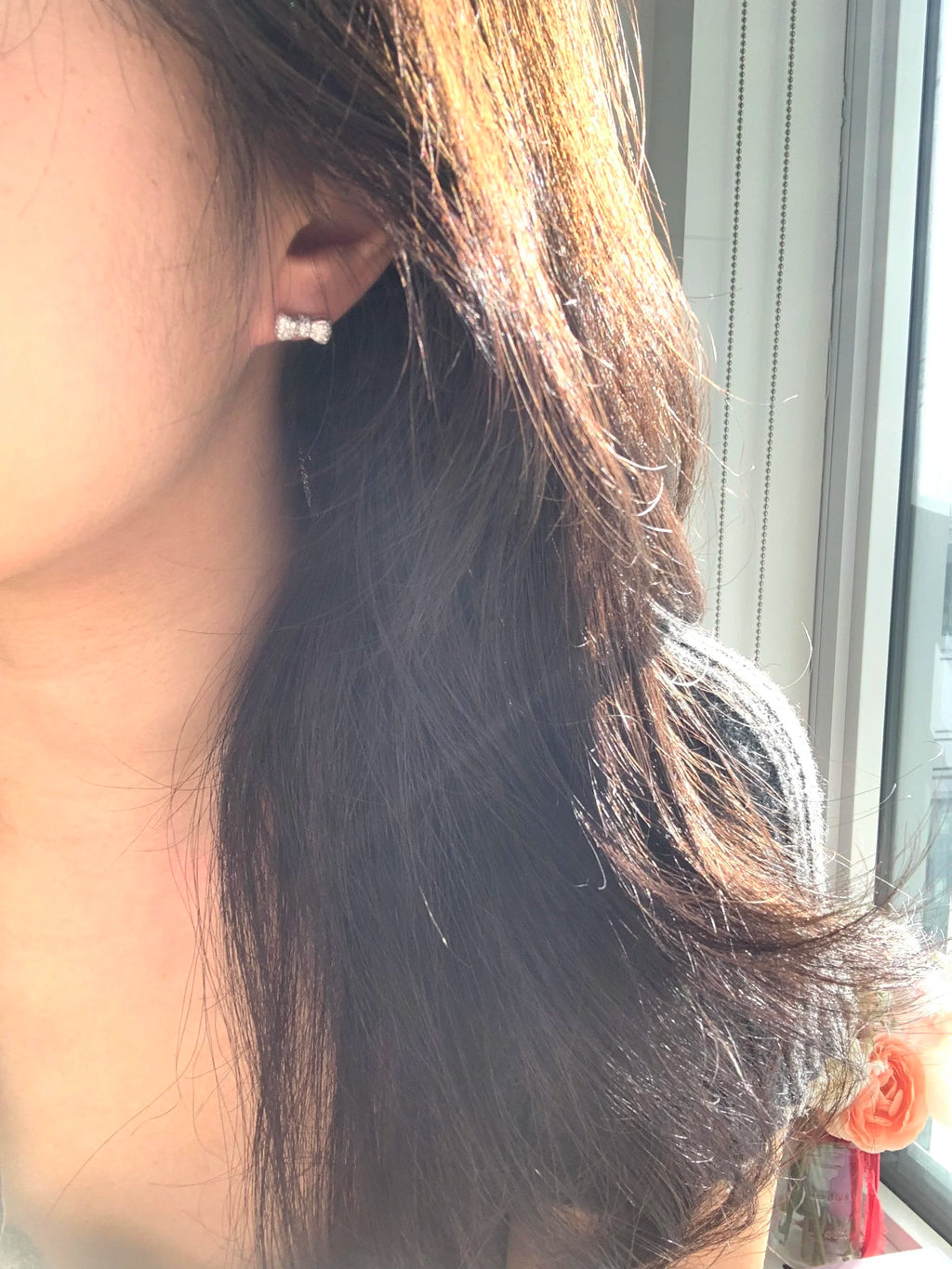 Kitty Bow Studs