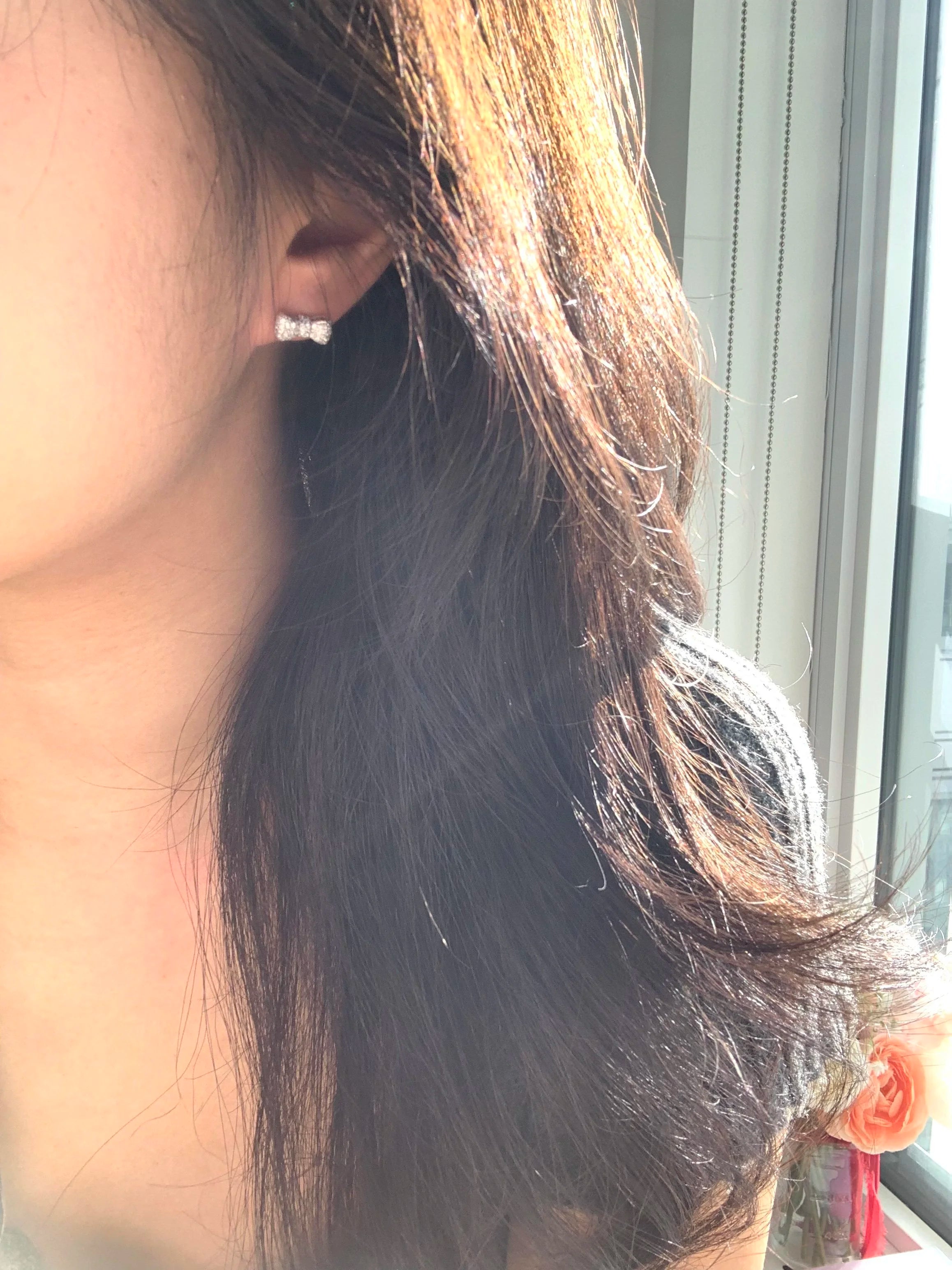 Kitty Bow Studs
