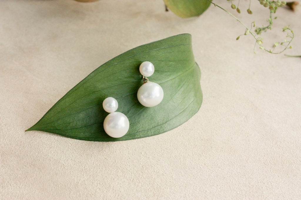 No. 12: Pearl Dangle Earrings