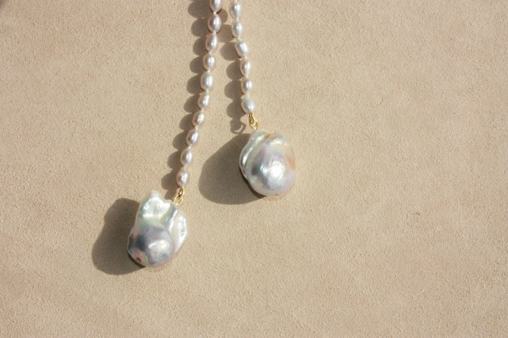 No. 1: Baroque Pearl Scarf