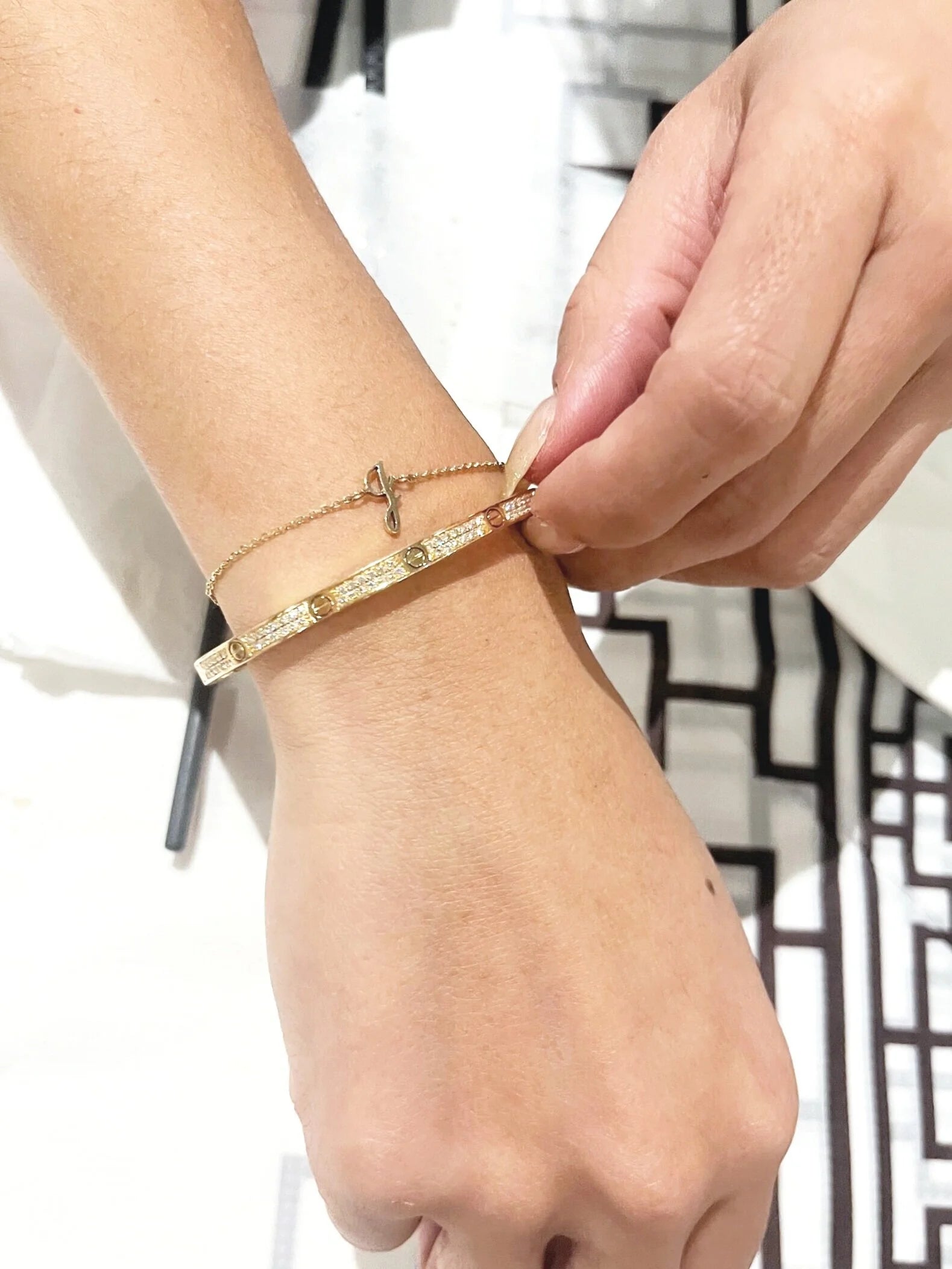 Initial Bracelet