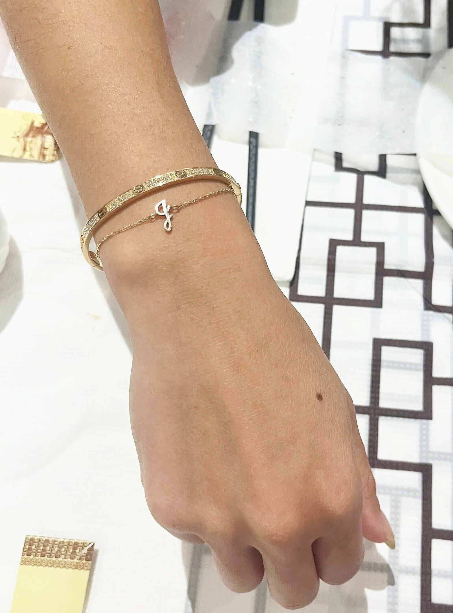 Initial Bracelet