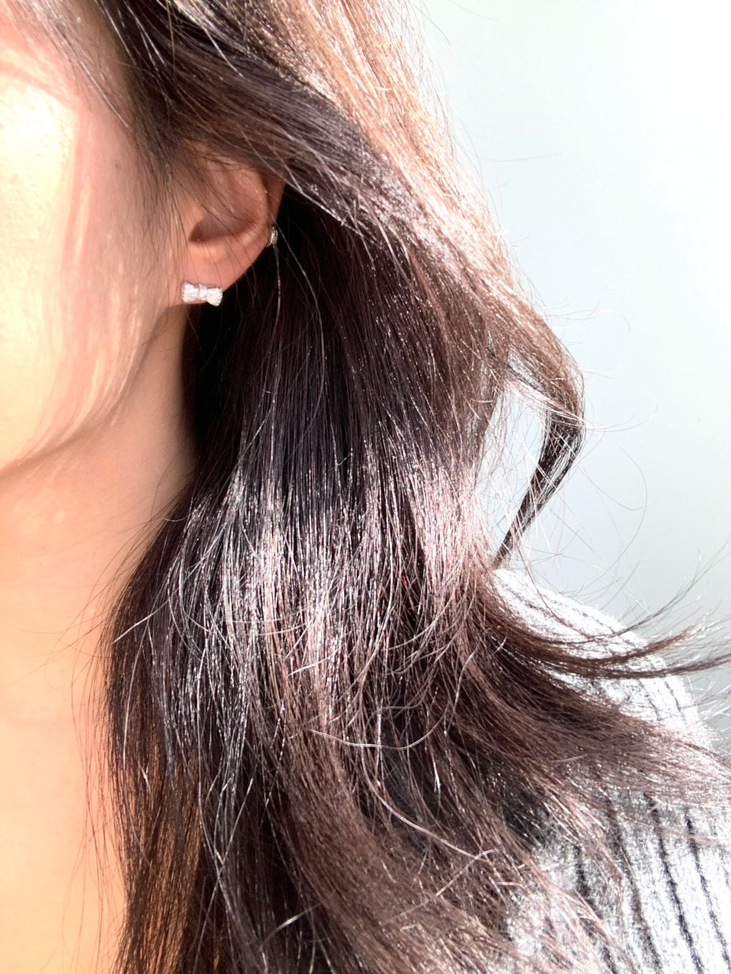 Kitty Bow Studs