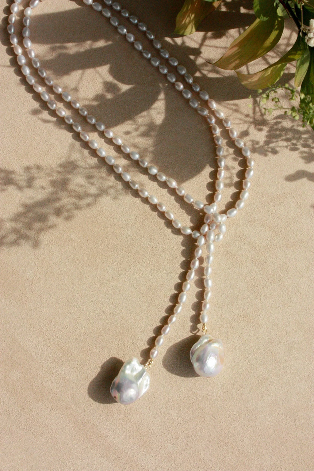 No. 1: Baroque Pearl Scarf