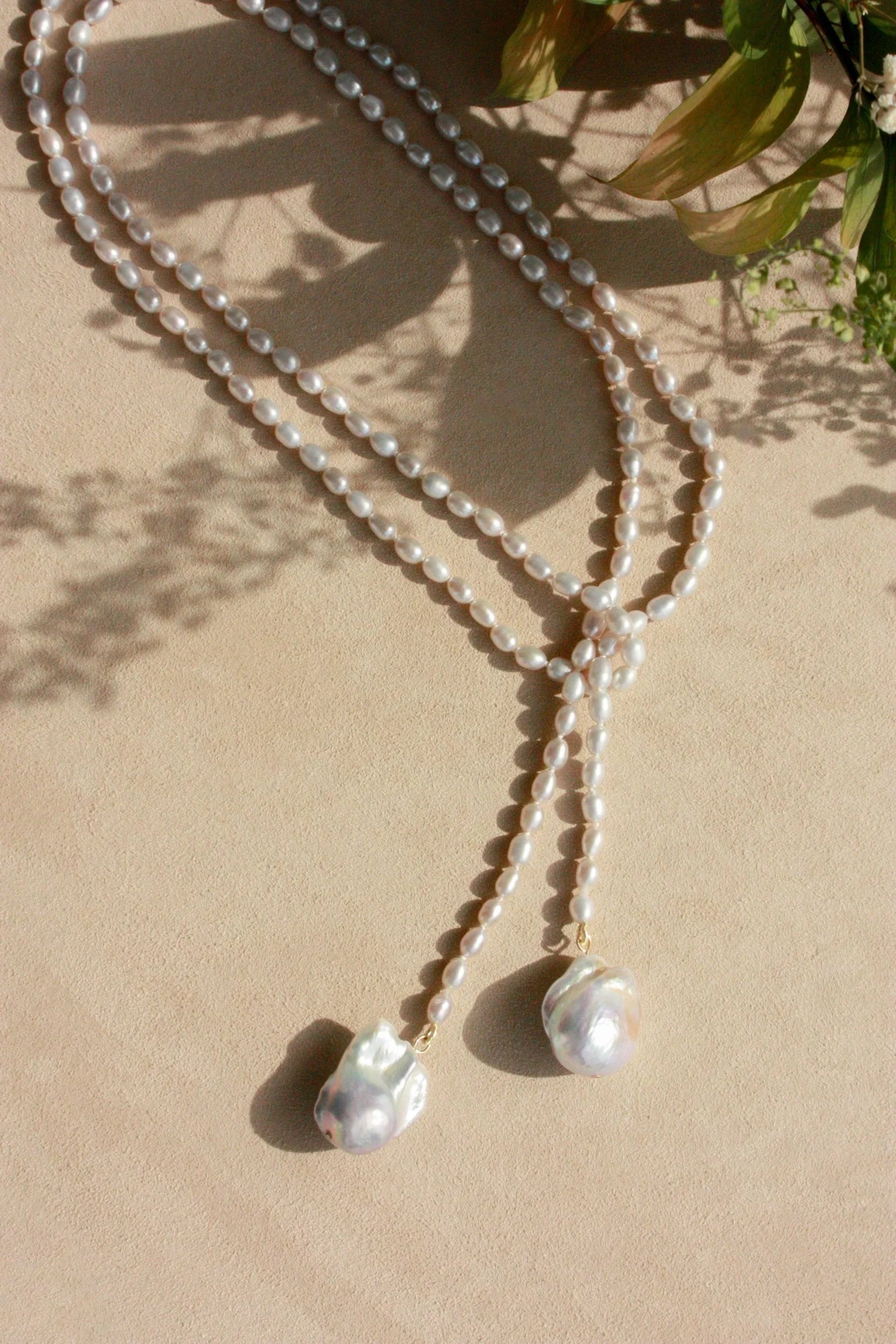 No. 1: Baroque Pearl Scarf