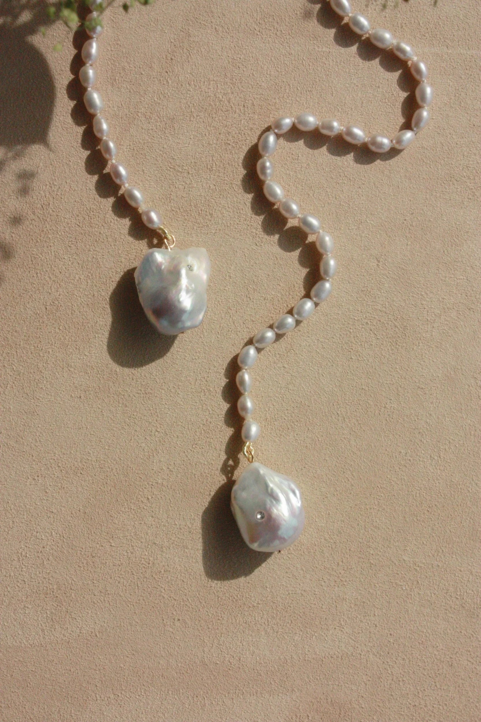 No. 1: Baroque Pearl Scarf