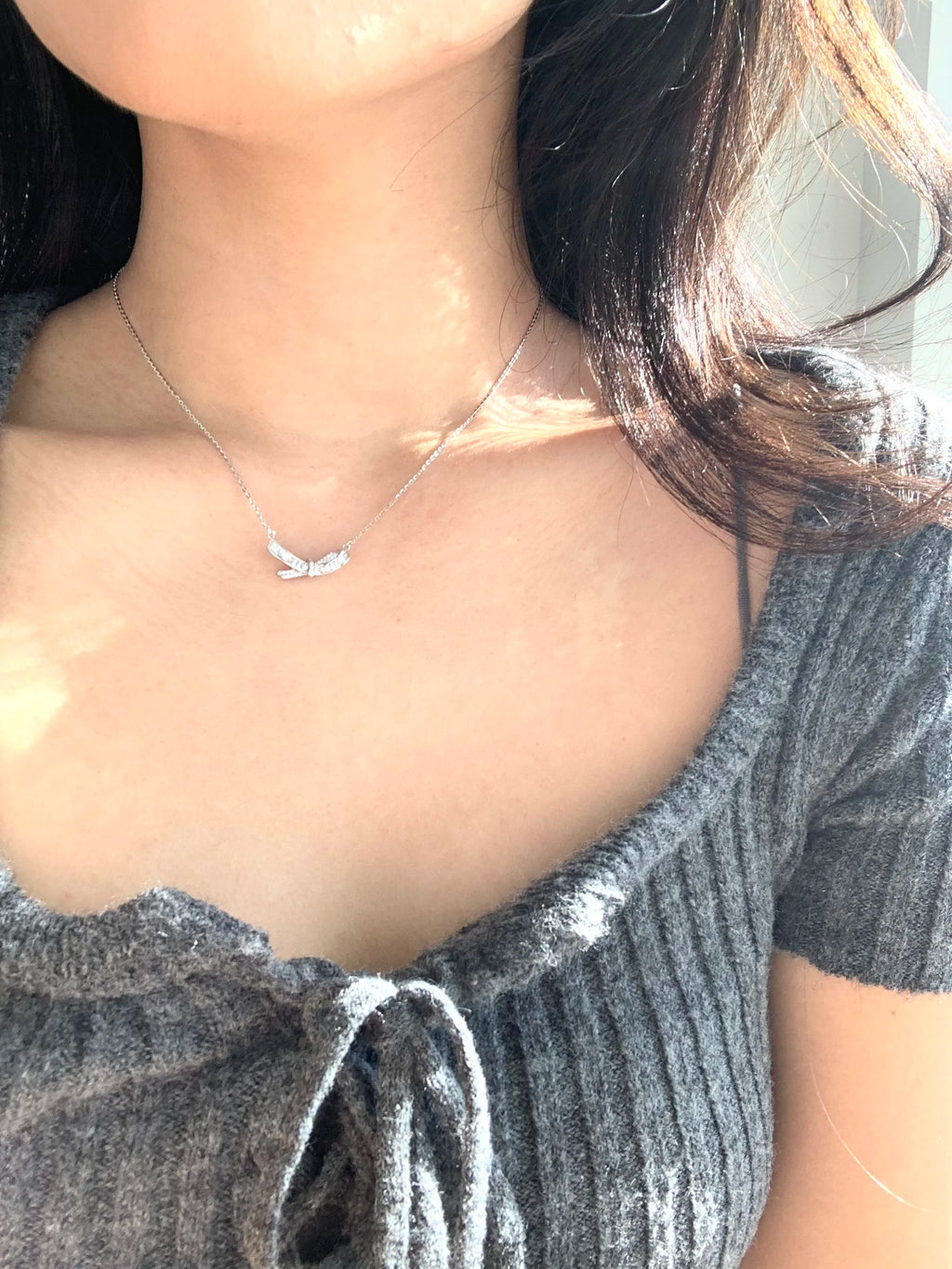 Ribbon Necklace