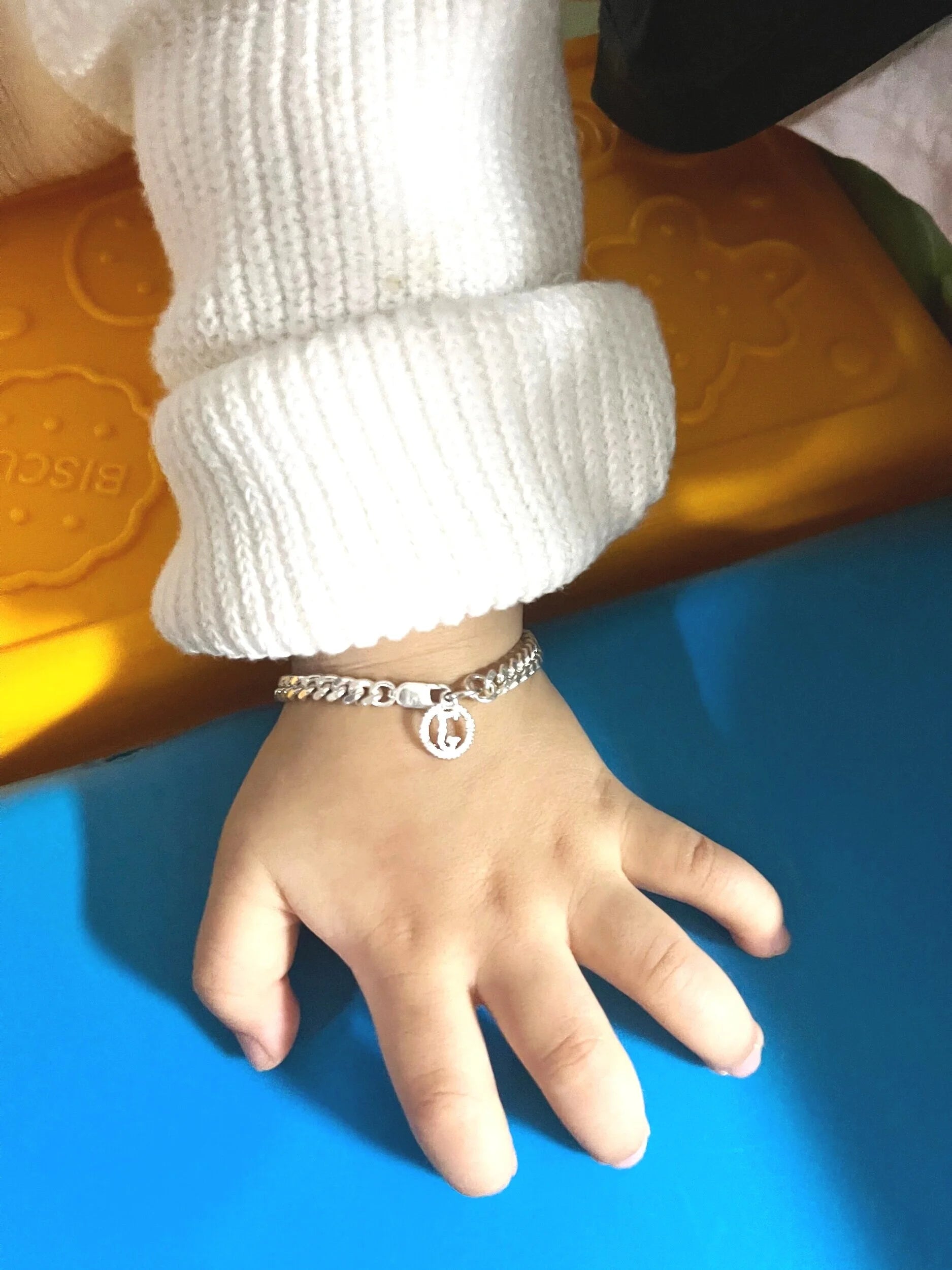 Baby Initial Bracelet