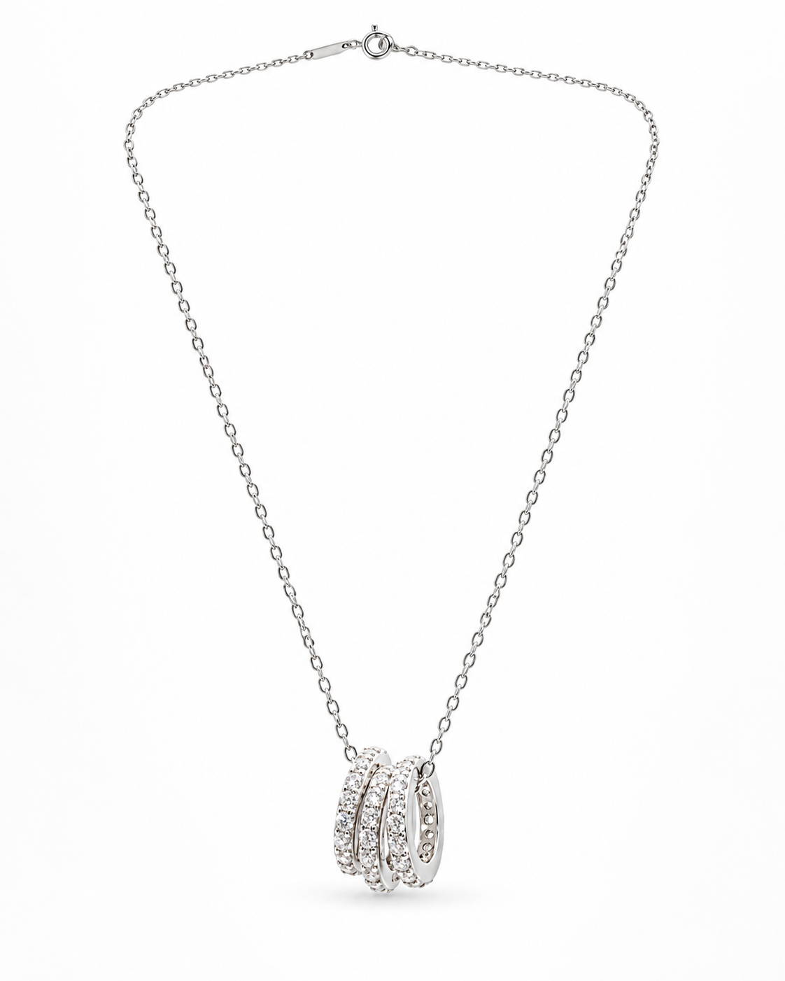 Three Ring Necklace