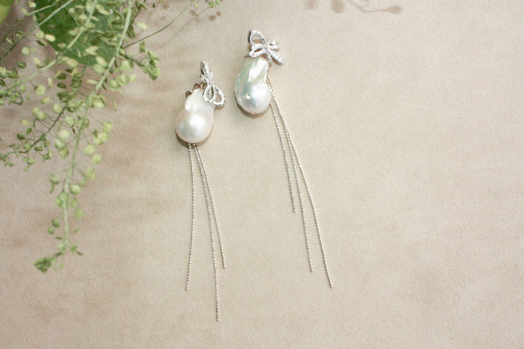 No. 3: Baroque Bow Earrings
