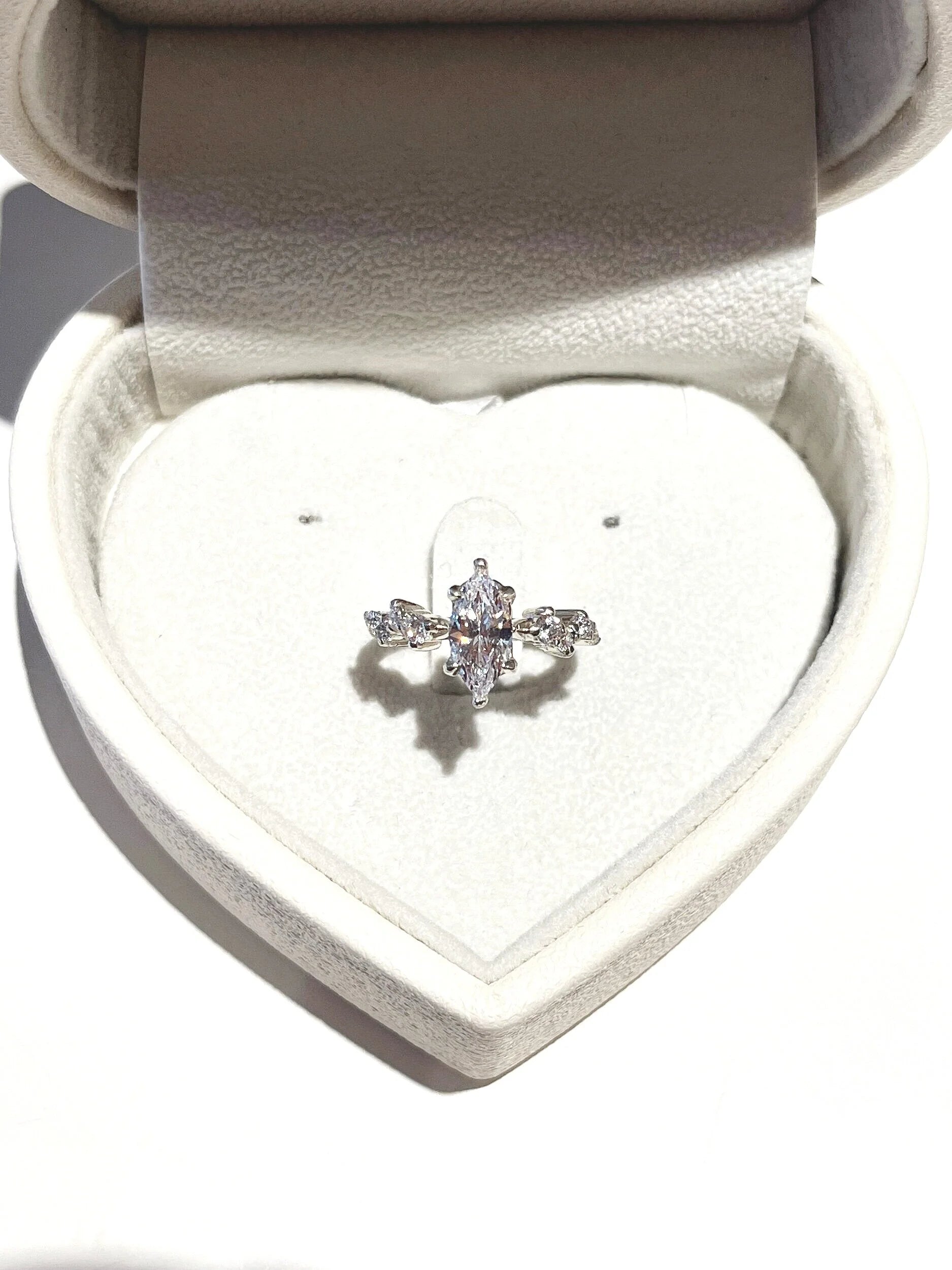 Feather Engagement Ring