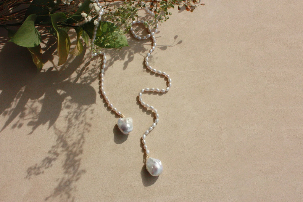 No. 1: Baroque Pearl Scarf