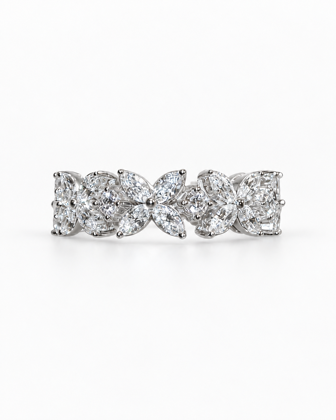 Flower Eternity Band