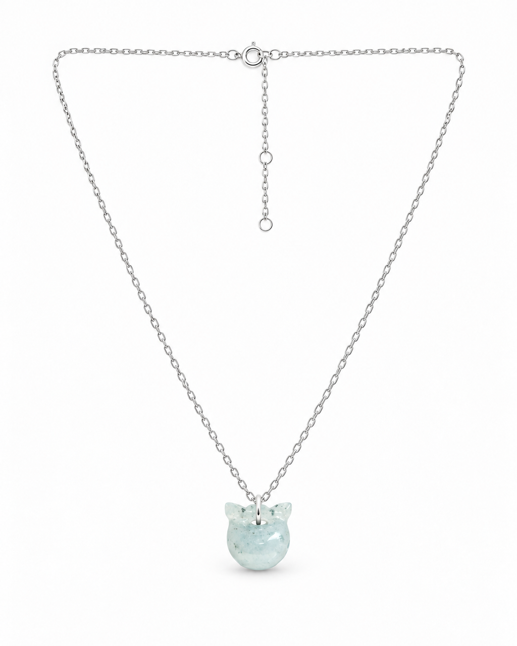 Jelly Jade Bell Necklace