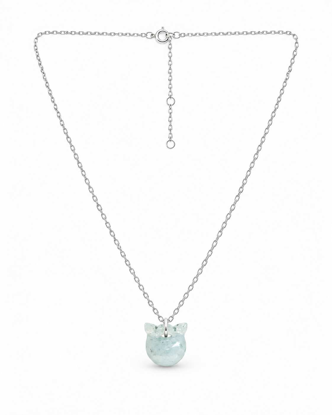 Jelly Jade Bell Necklace