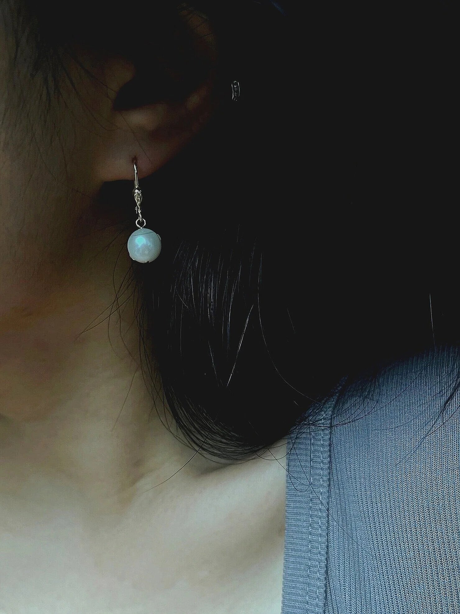 Little Pearl Drop Earring