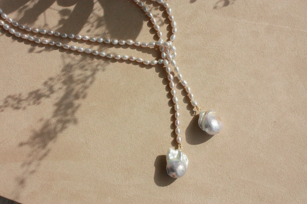No. 1: Baroque Pearl Scarf