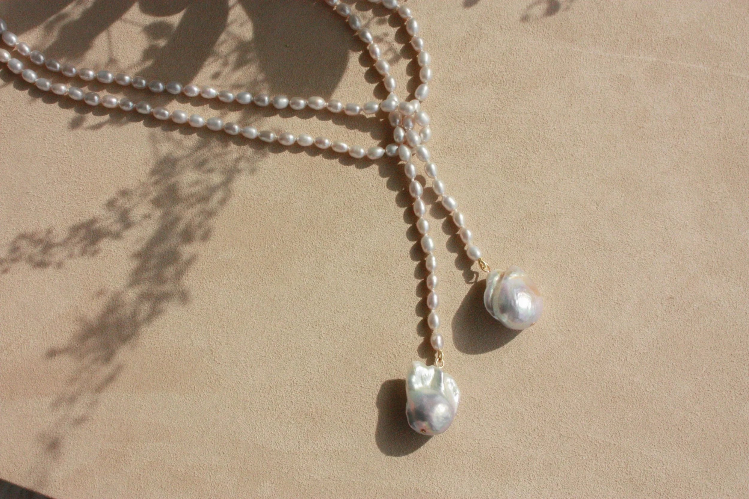No. 1: Baroque Pearl Scarf
