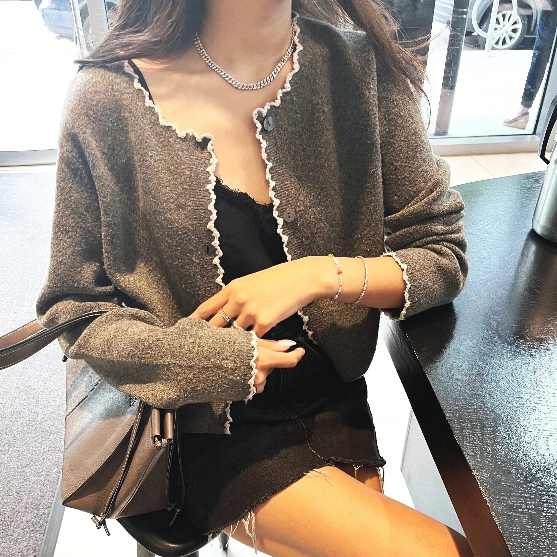 Pavé Cuban Link Chain Necklace