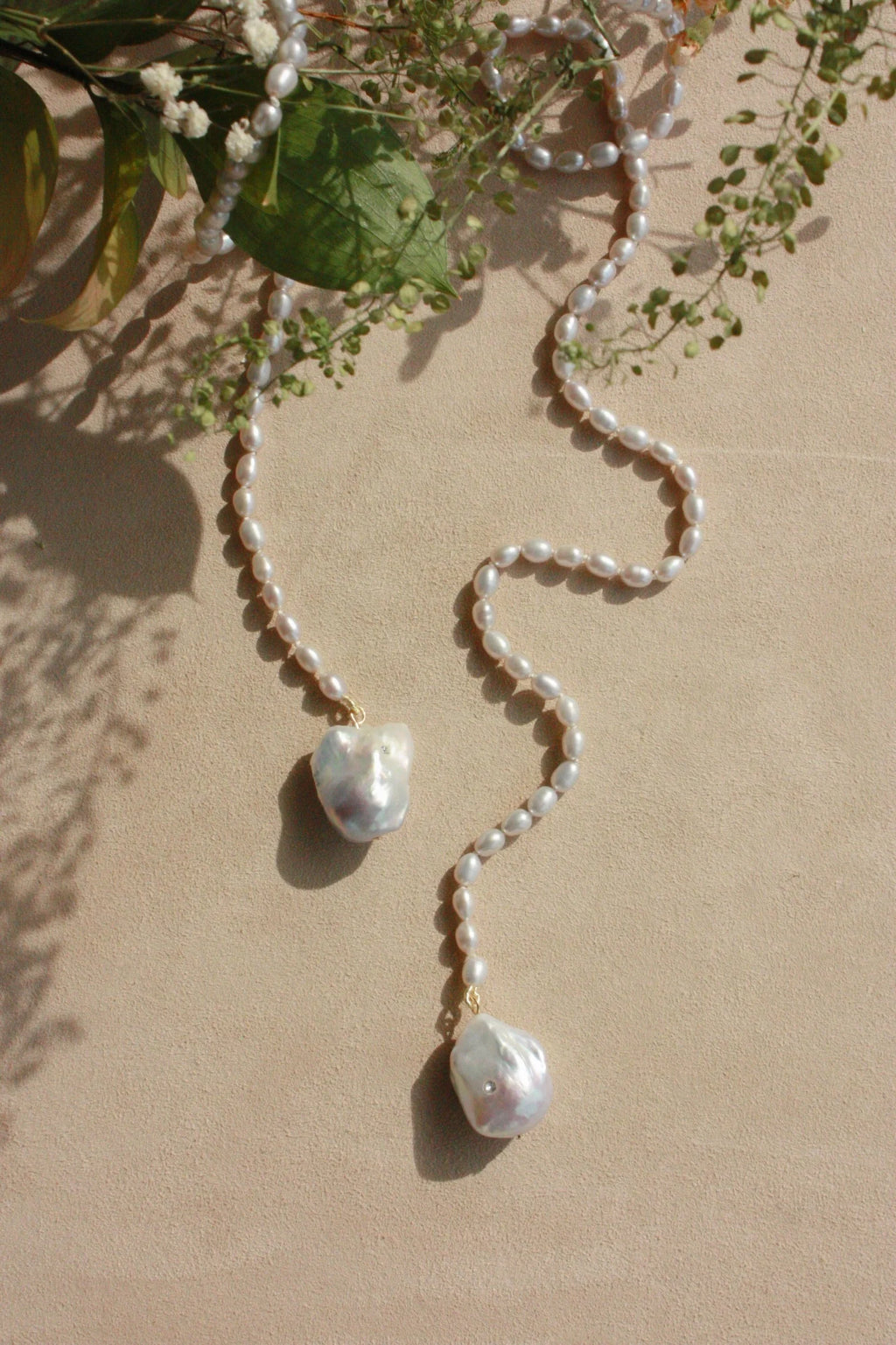 No. 1: Baroque Pearl Scarf