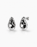 Scattered CZ Teardrop Earrings