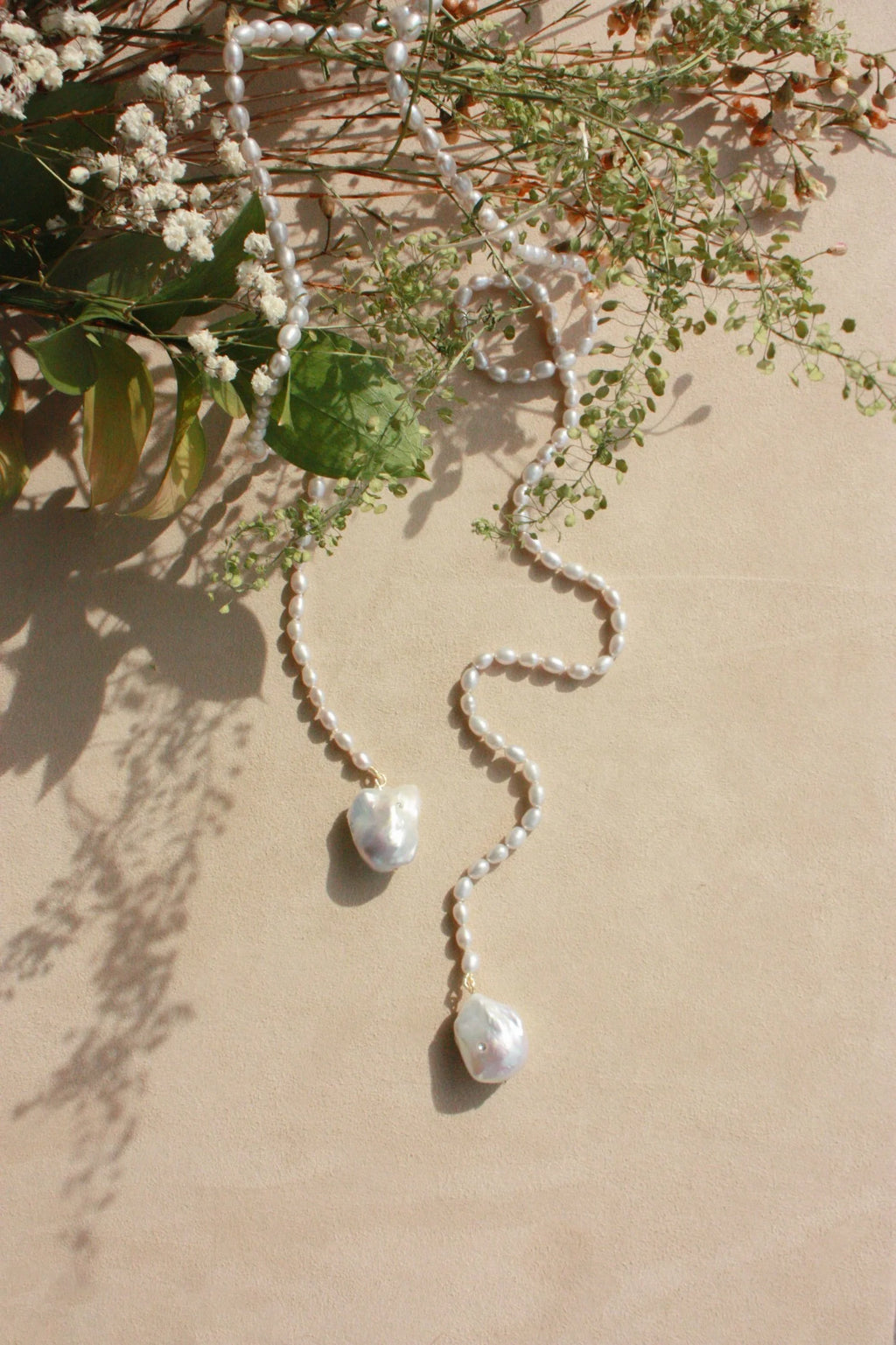 No. 1: Baroque Pearl Scarf