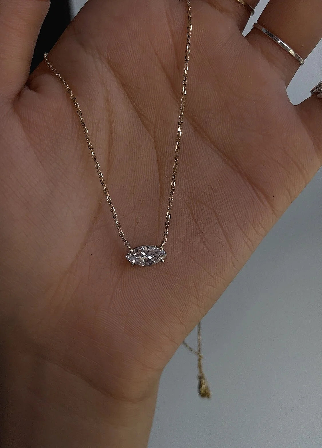 Diamond Eye Necklace
