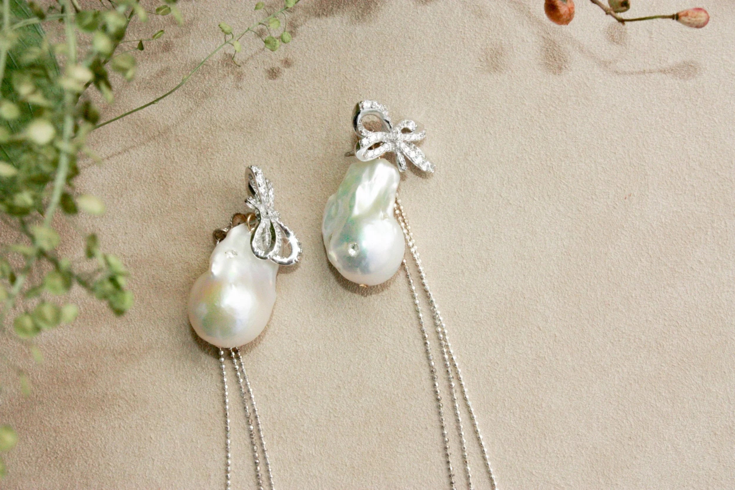 No. 3: Baroque Bow Earrings