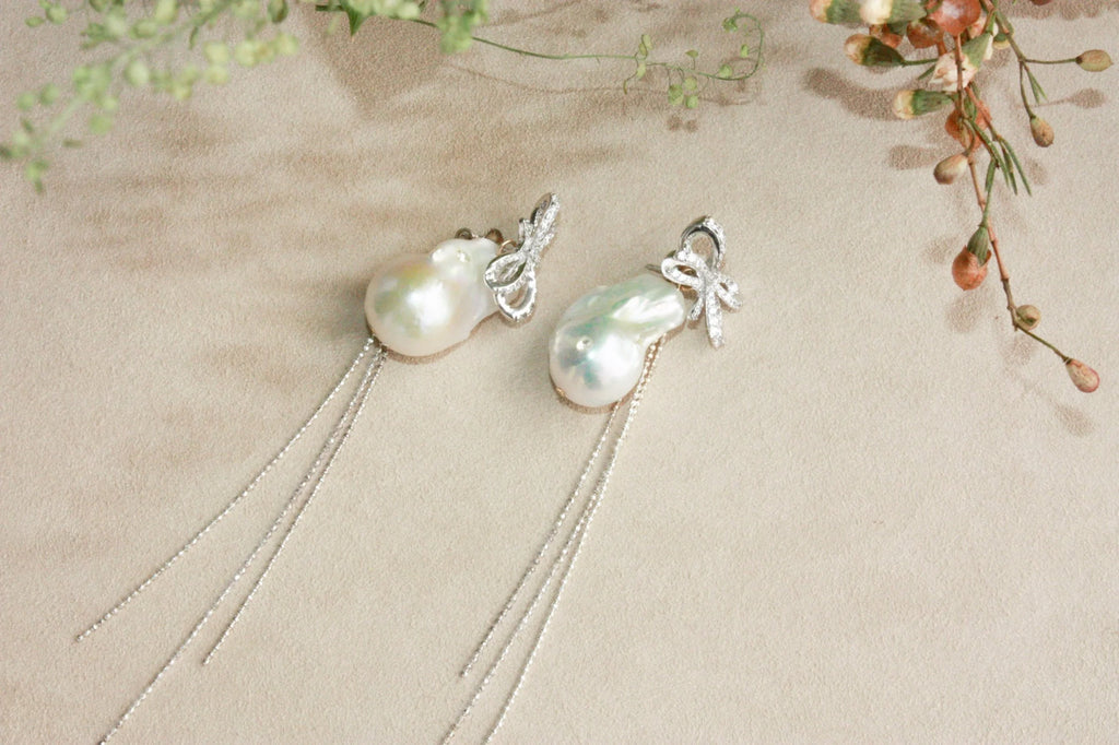 No. 3: Baroque Bow Earrings