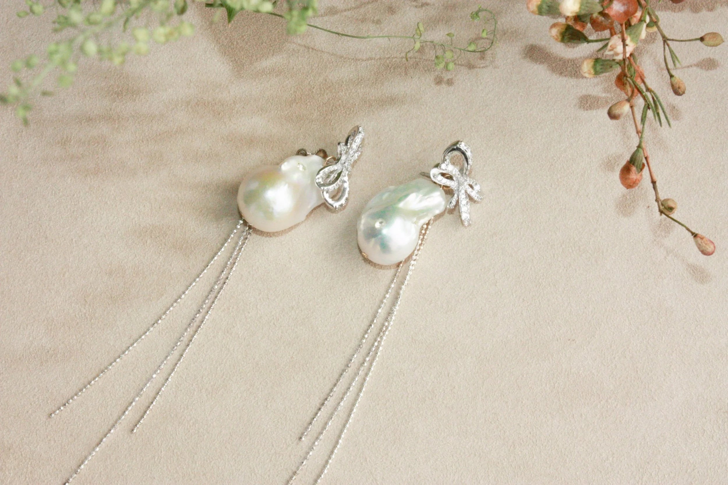 No. 3: Baroque Bow Earrings