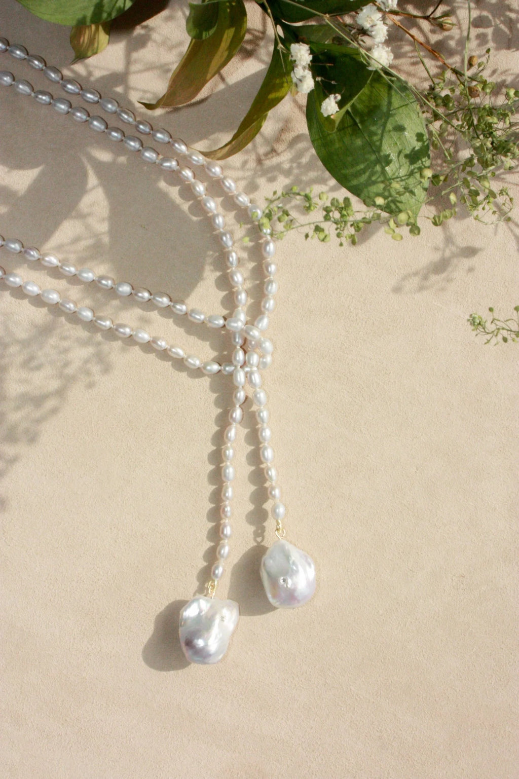 No. 1: Baroque Pearl Scarf