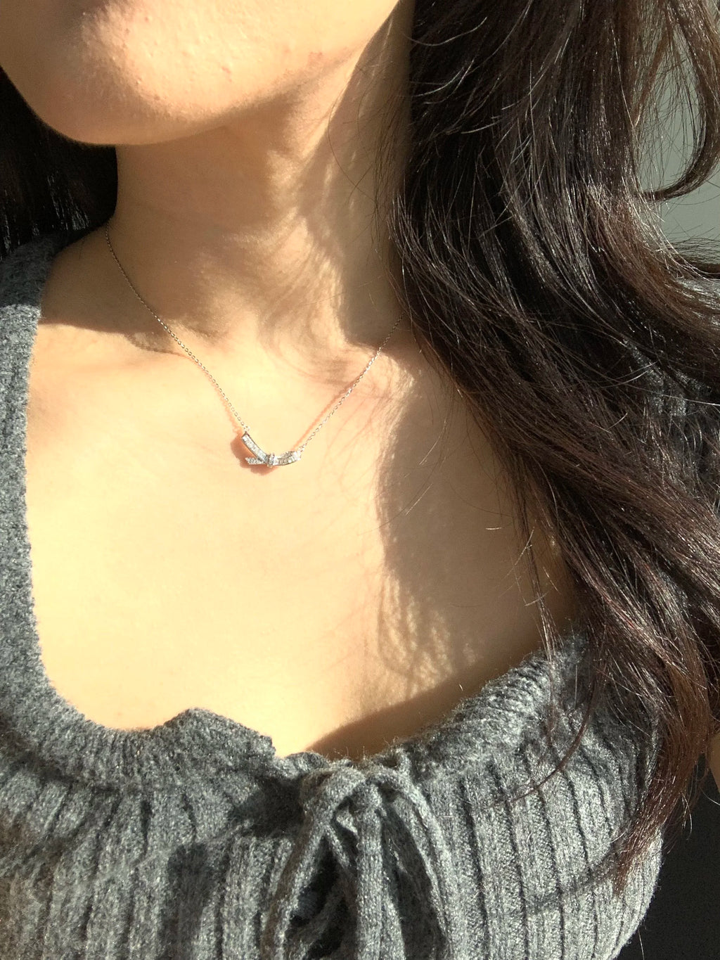 Ribbon Necklace