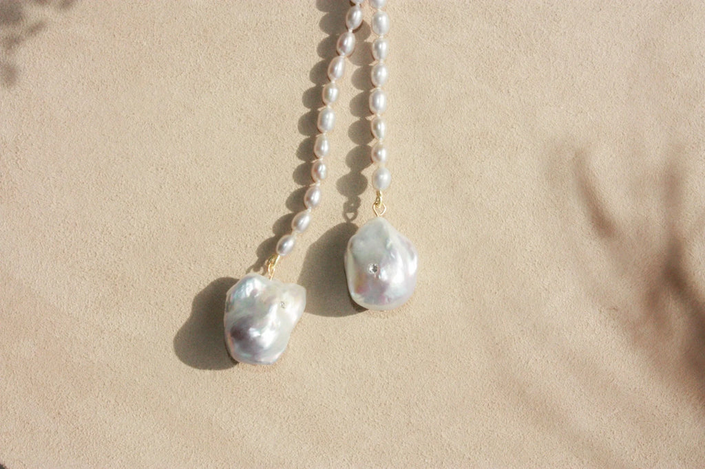 No. 1: Baroque Pearl Scarf