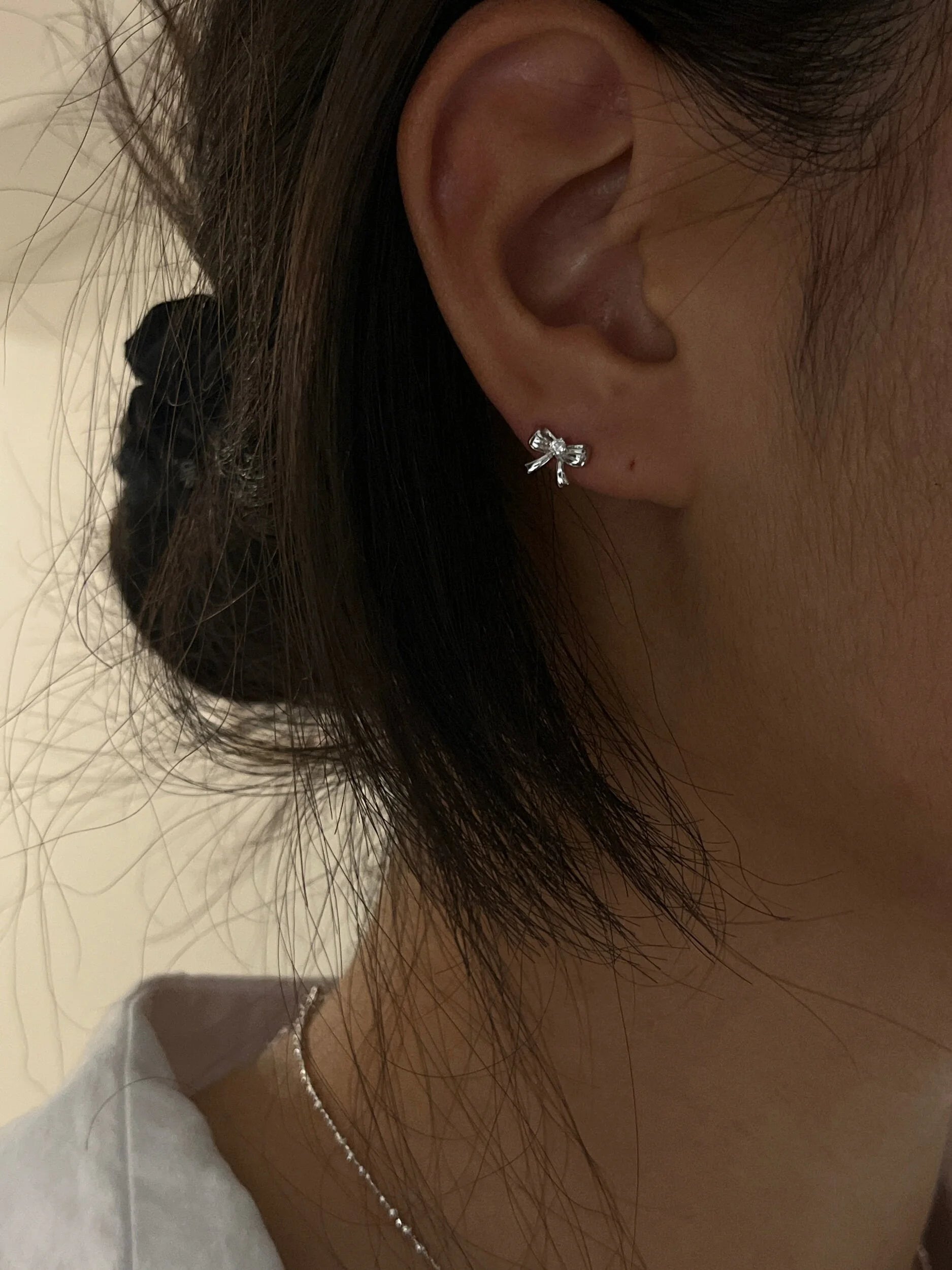Mini Bow Earring Studs