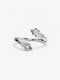 Pear Bypass Ring