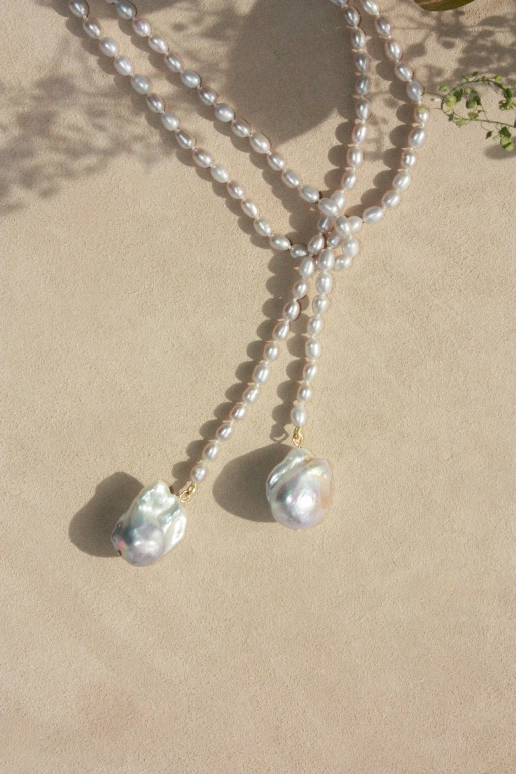 No. 1: Baroque Pearl Scarf