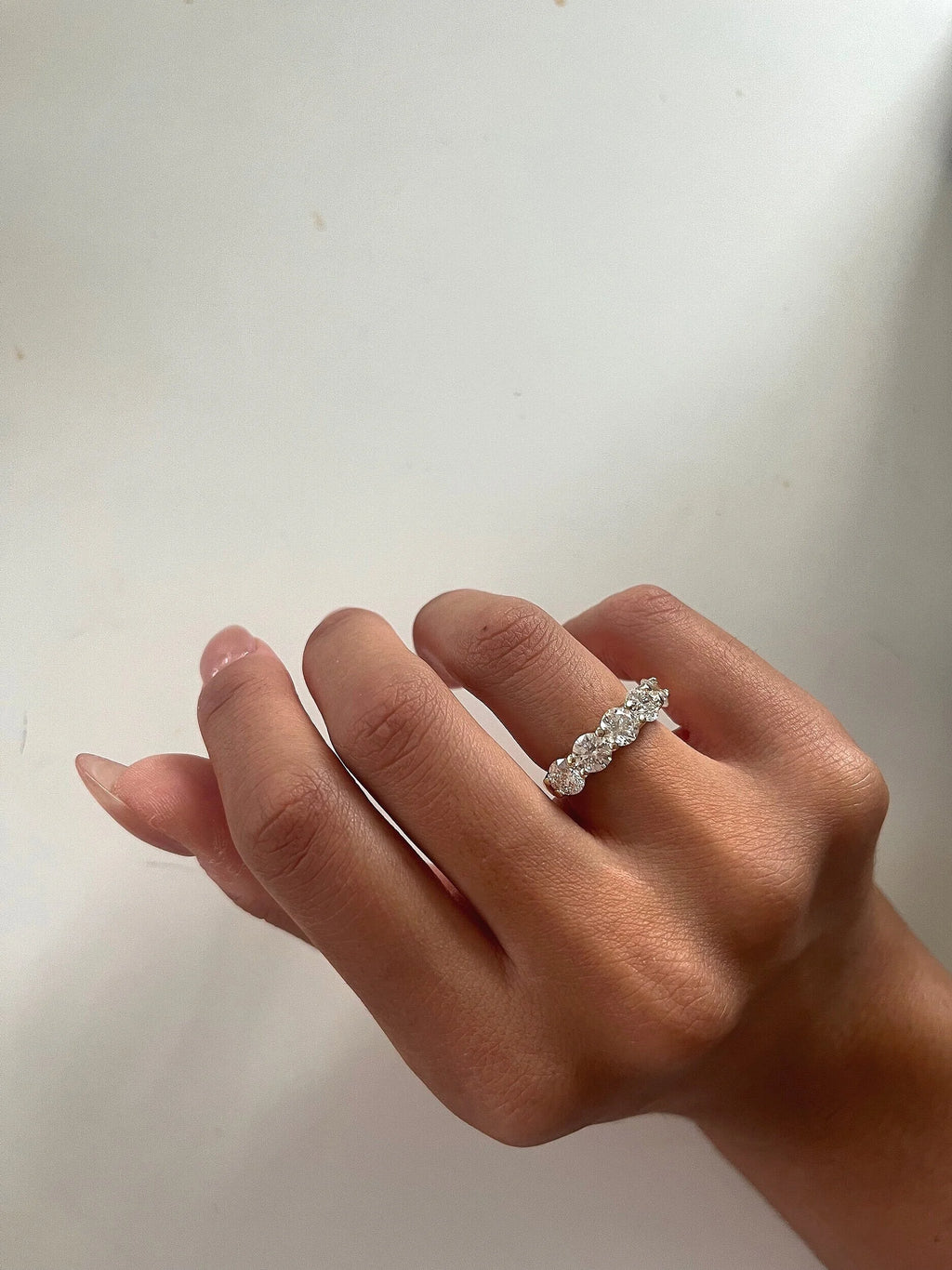 Chunky Five Stone Ring
