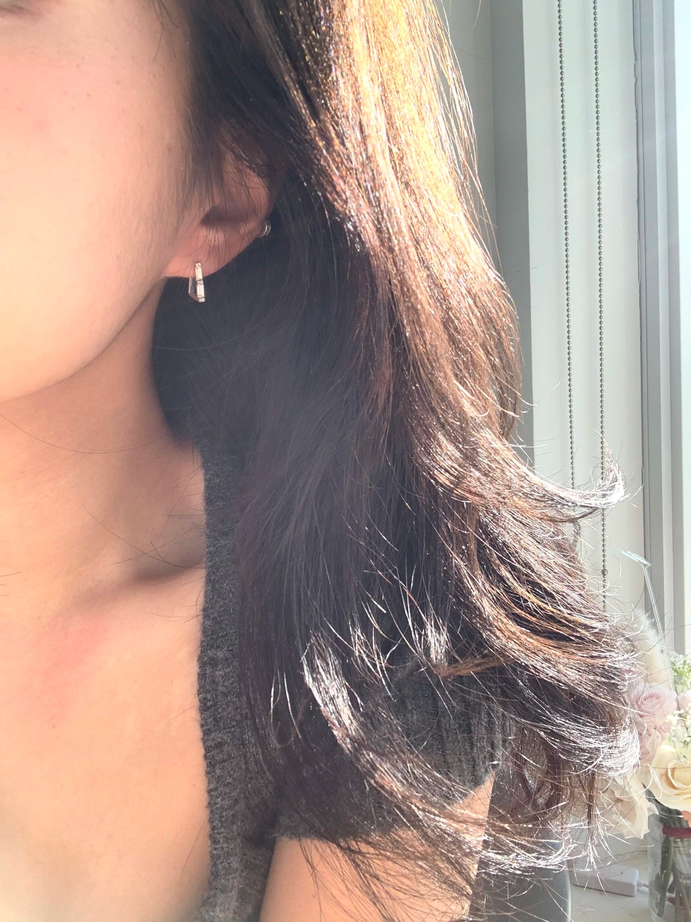 Baguette Angular Earrings