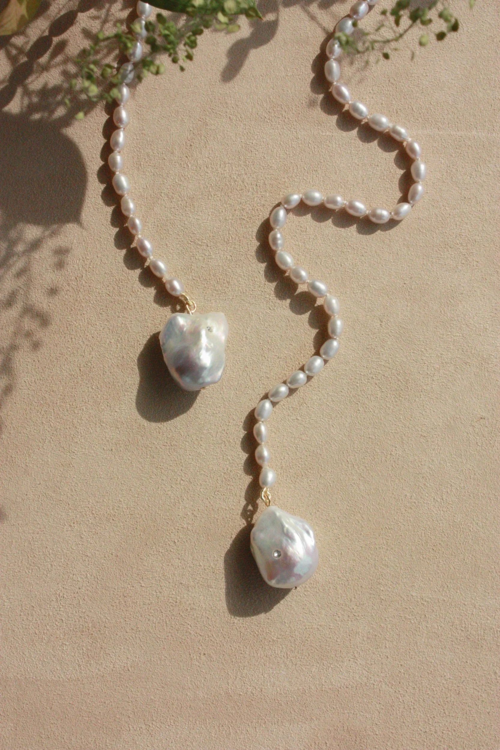 No. 1: Baroque Pearl Scarf