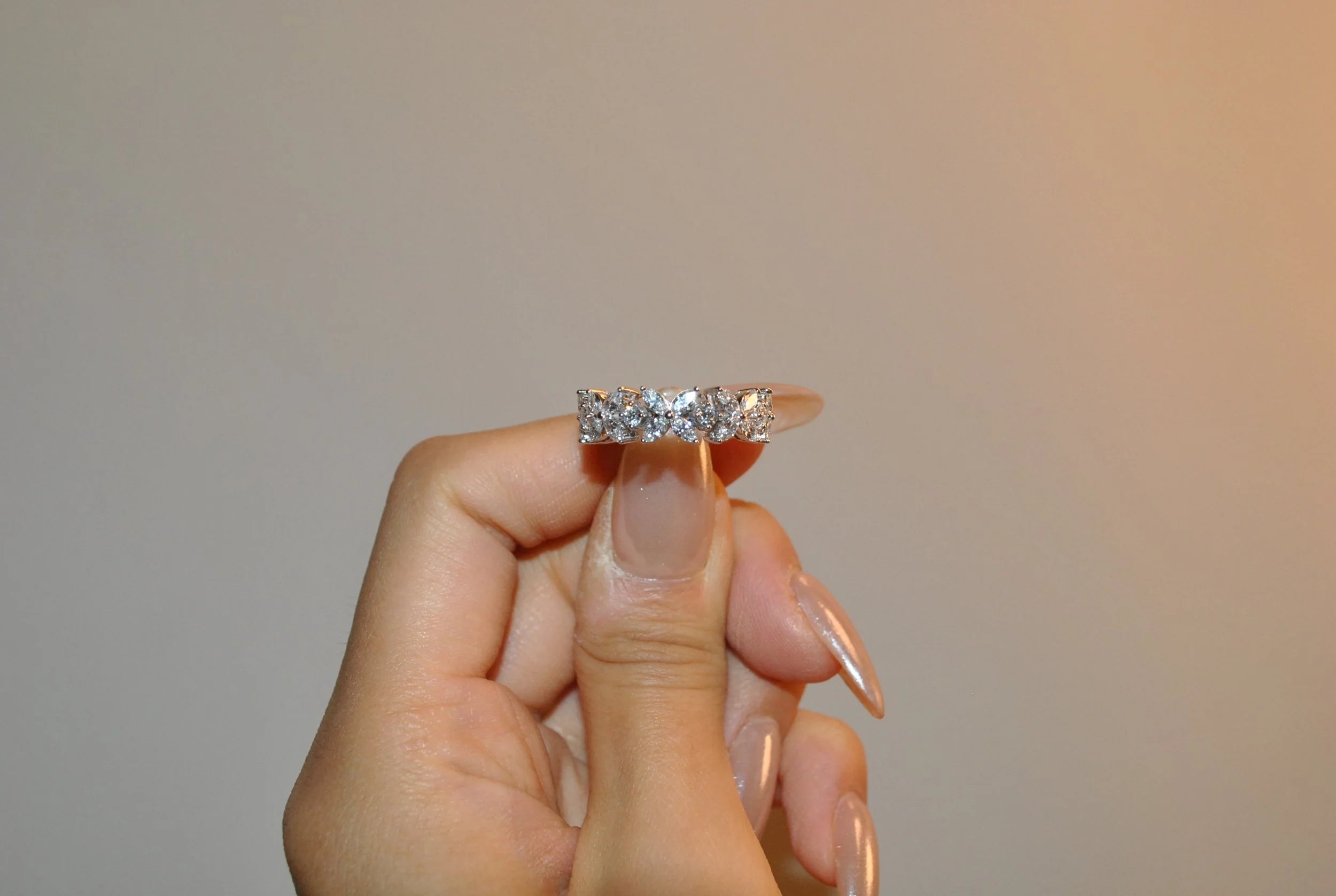 Flower Eternity Band
