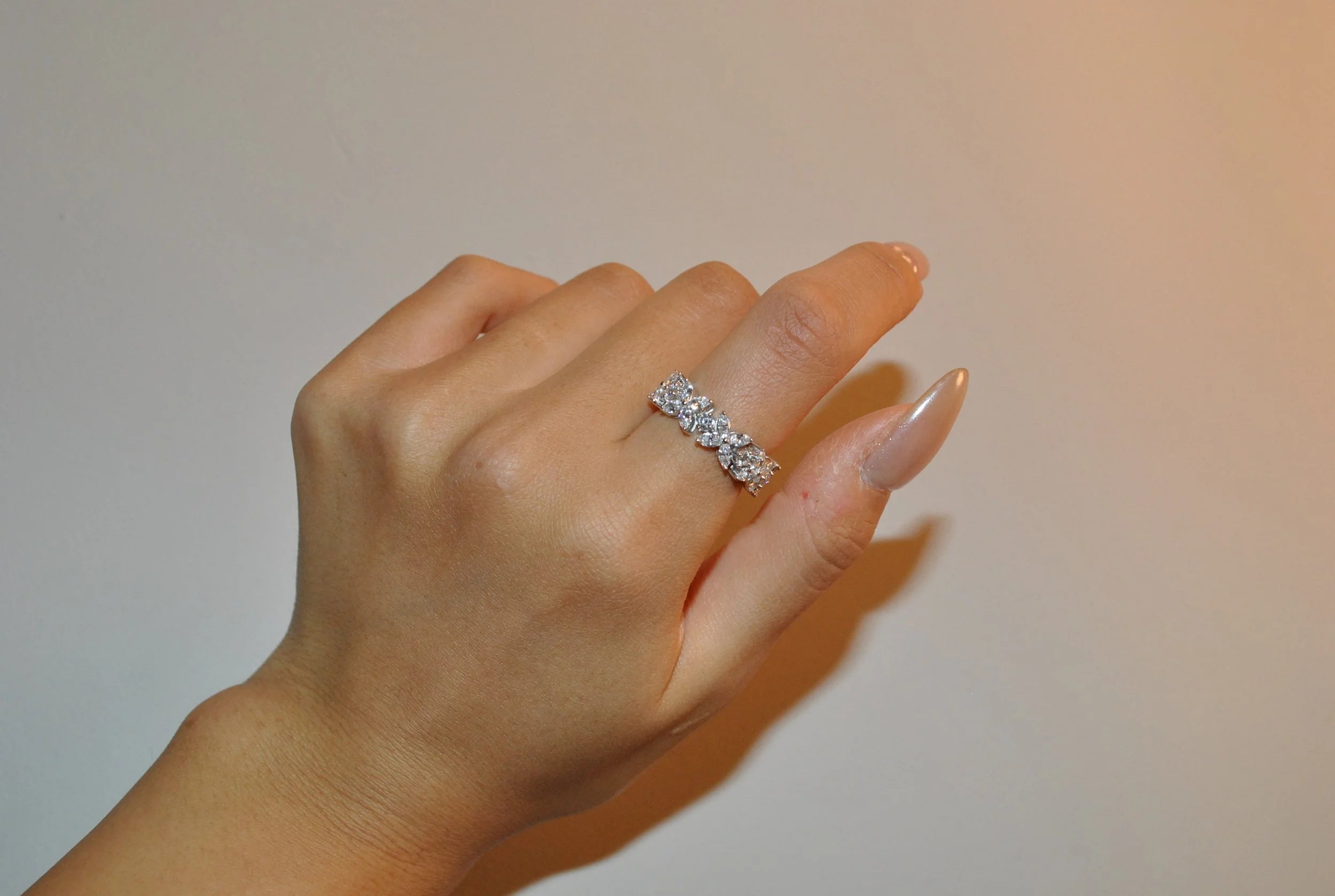 Flower Eternity Band